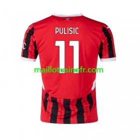 Maillot de Foot AC Milan Pulisic 11 Domicile 2024-25